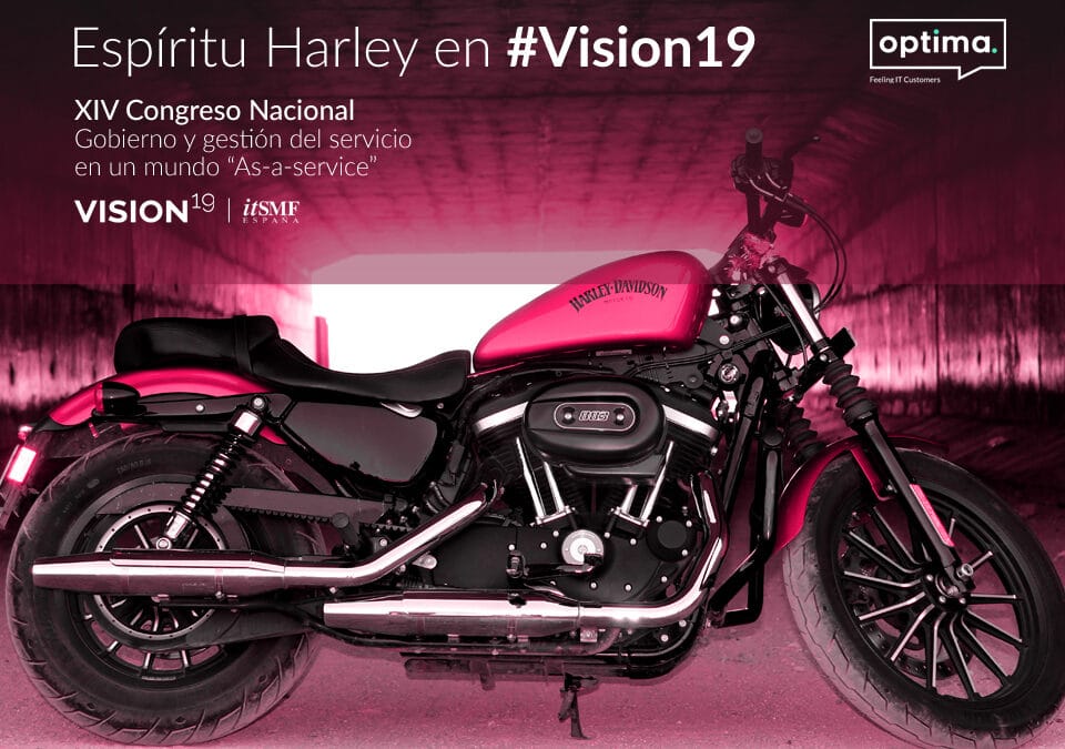 Espíritu Harley en Vision19 de Itsmf España